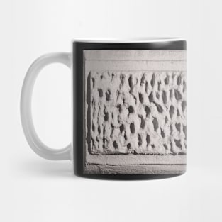 Texture - White Stone Wall Mug